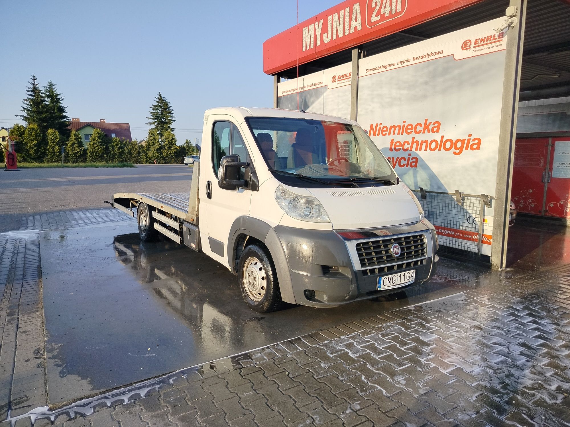 Transport najazd i wywrotka do 3.5 tony