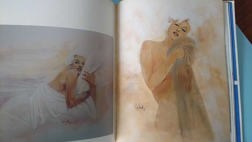 MARILYN MONROE em banda desenhada I e II - Giardino, Crepax, etc