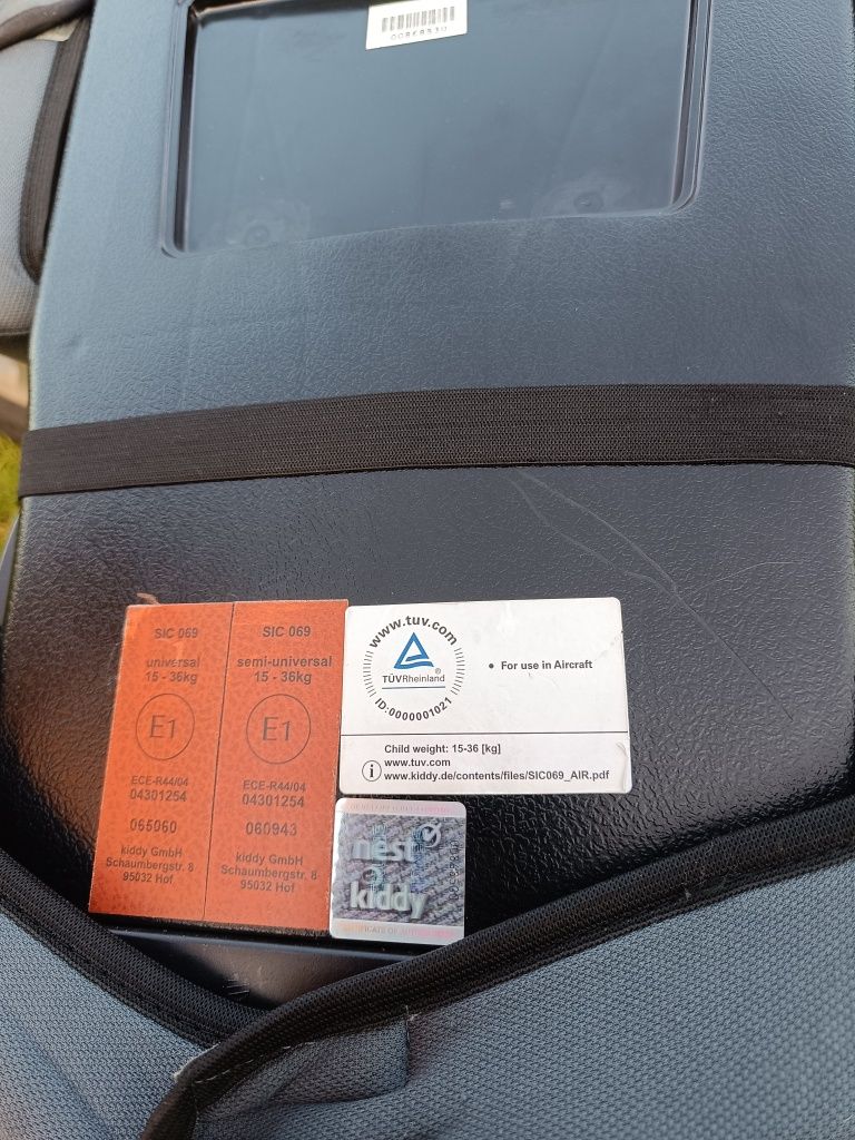 Fotelik samochodowy ISOFIX 15-36 kg