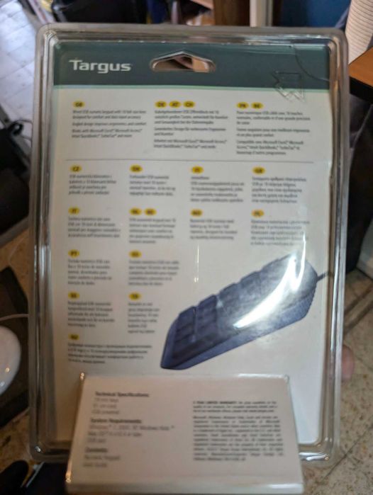 Teclado numérico USB TARGUS AKP10EU