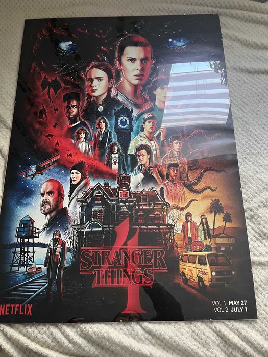 Plakat Stranger Things 4 100x70cm + antyrama