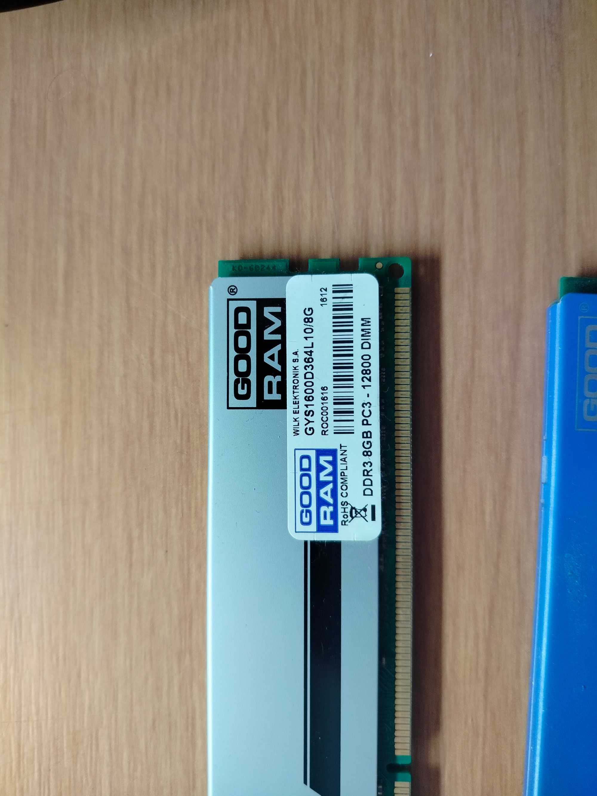 Good ram ddr3 8gb X2 pc3-12800 DIMM