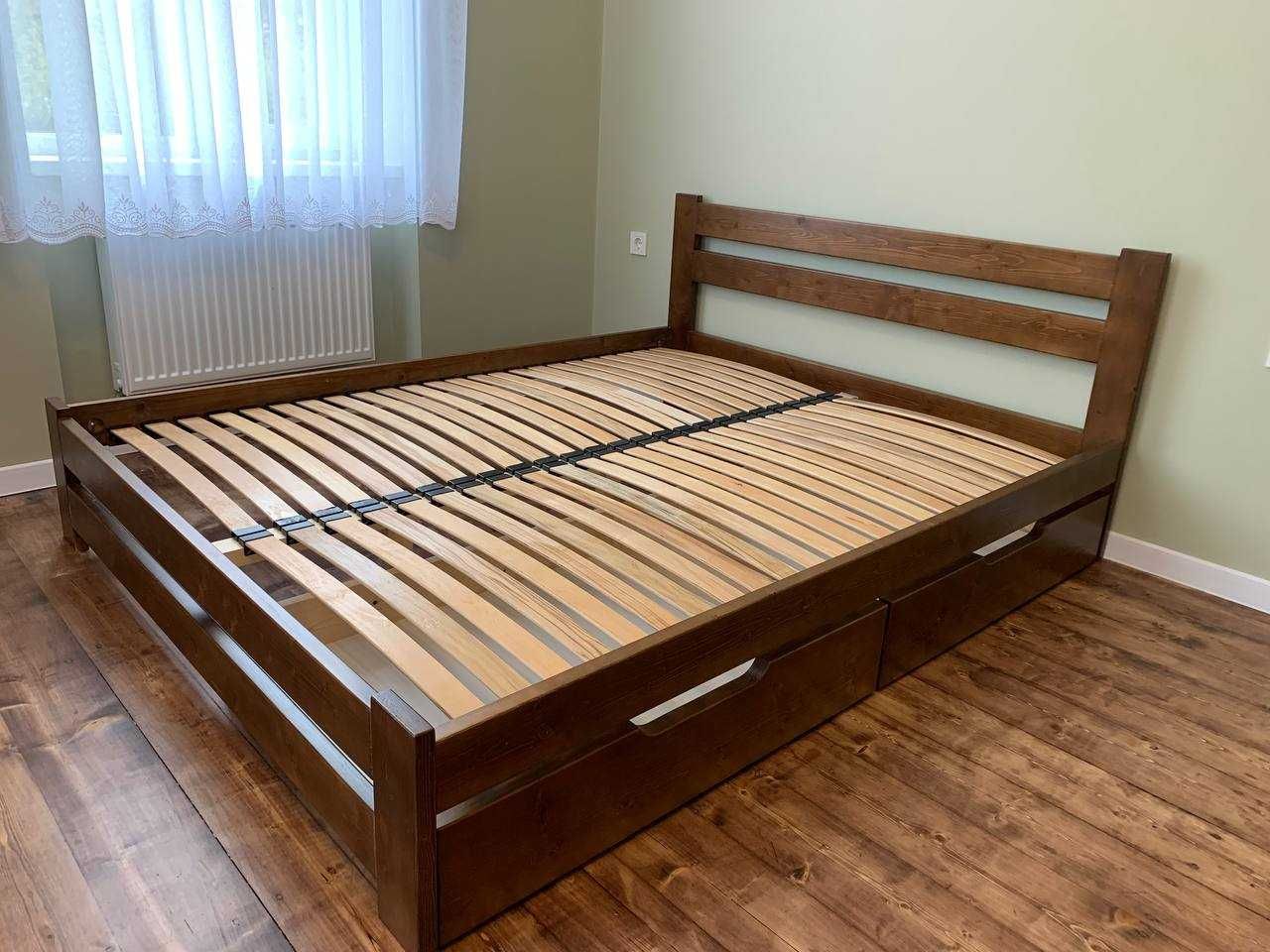 Деревяне двоспальне ліжко яке Ви так довго шукали)) Кровать 160х200