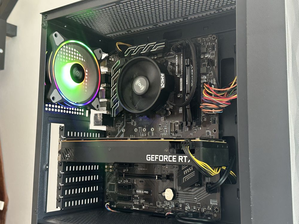 Komputer do gier! RTX 3060Ti Ryzen NOWY SSD