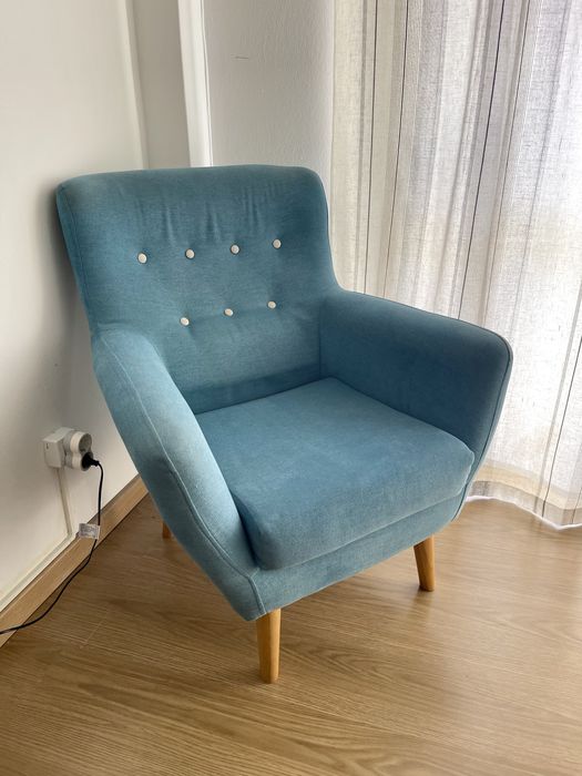 Poltrona Azul em ótimo estado