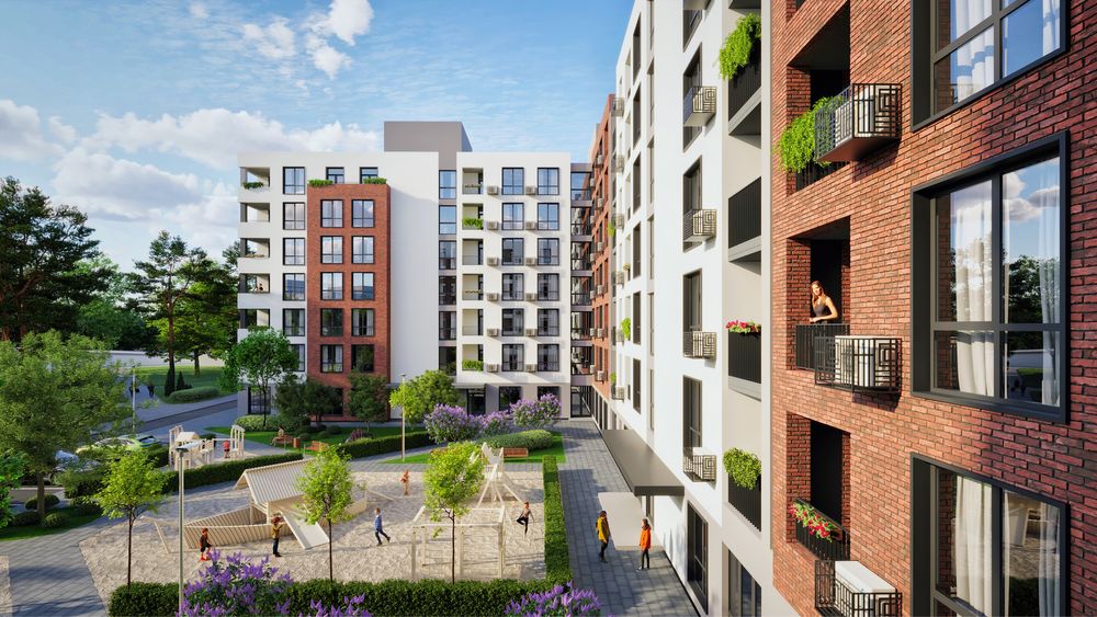 Простора трикімнатна квартира в ЖК Central City від забудовника