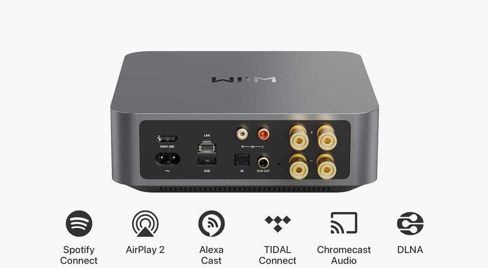 Wiim Amp Wzmacniacz Airplay Spotifa Klipsch AW-400 Lokal Restauracja