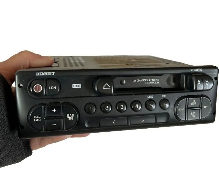 Rádio Automóvel Reanult Philips 1998 - Radiosat 6010