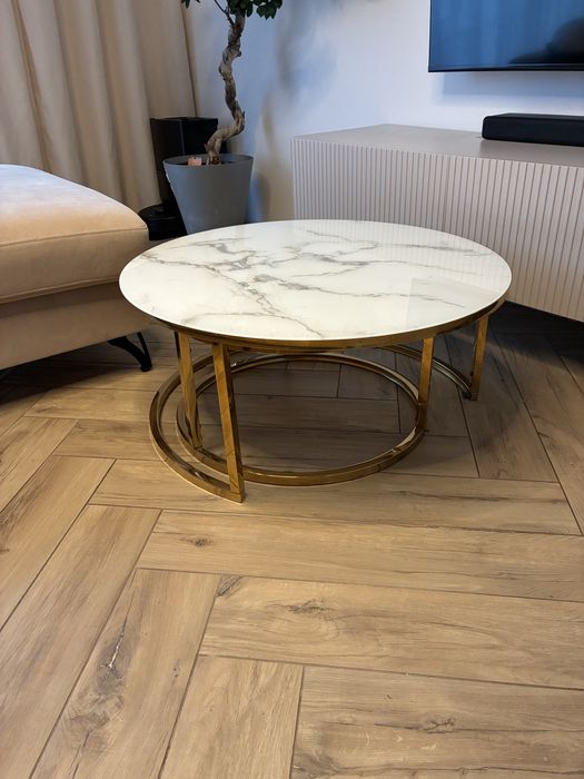 Stoliki kawowe glamour signal marmur