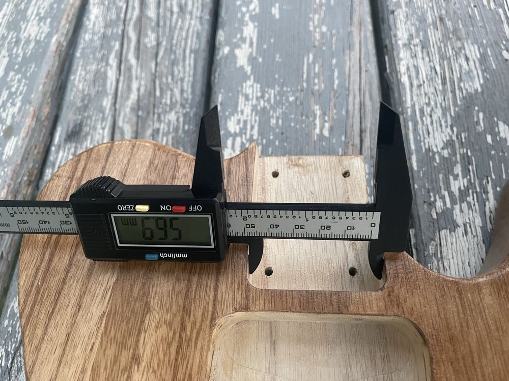 Korpus gitary typu telecaster