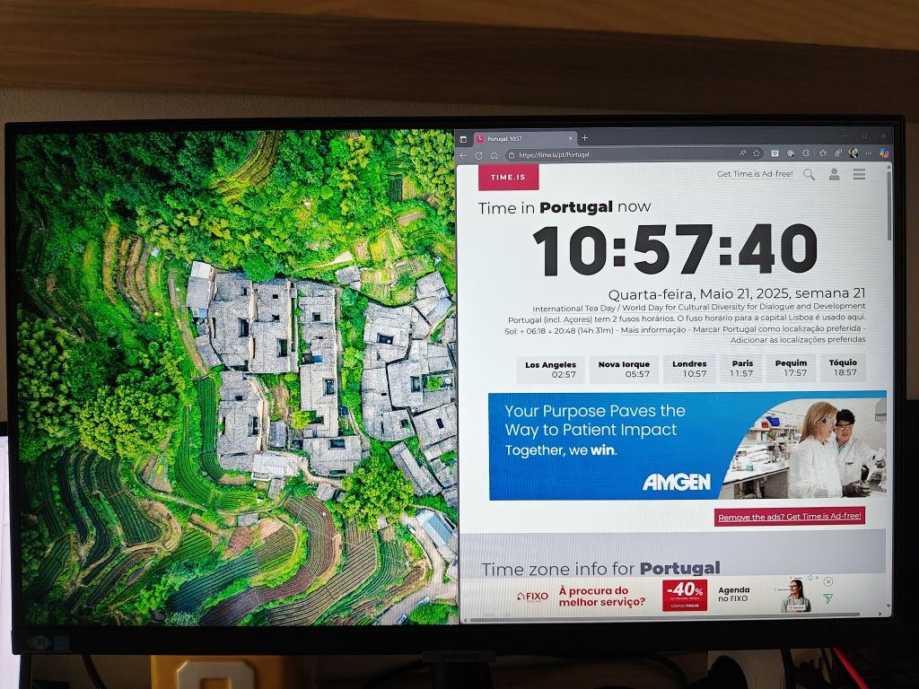 Monitor Samsung QHD 24 polegadas