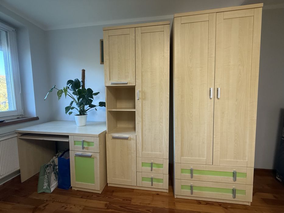 Zestaw mebli młodzieżowych Black Red White