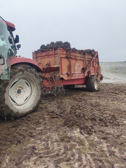 Uslugi rolnicze rozrzucanie obornika/wapna RCW