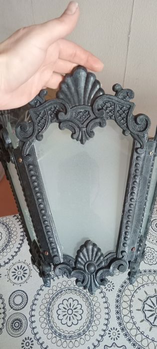 Люстра ( пластик стекло)