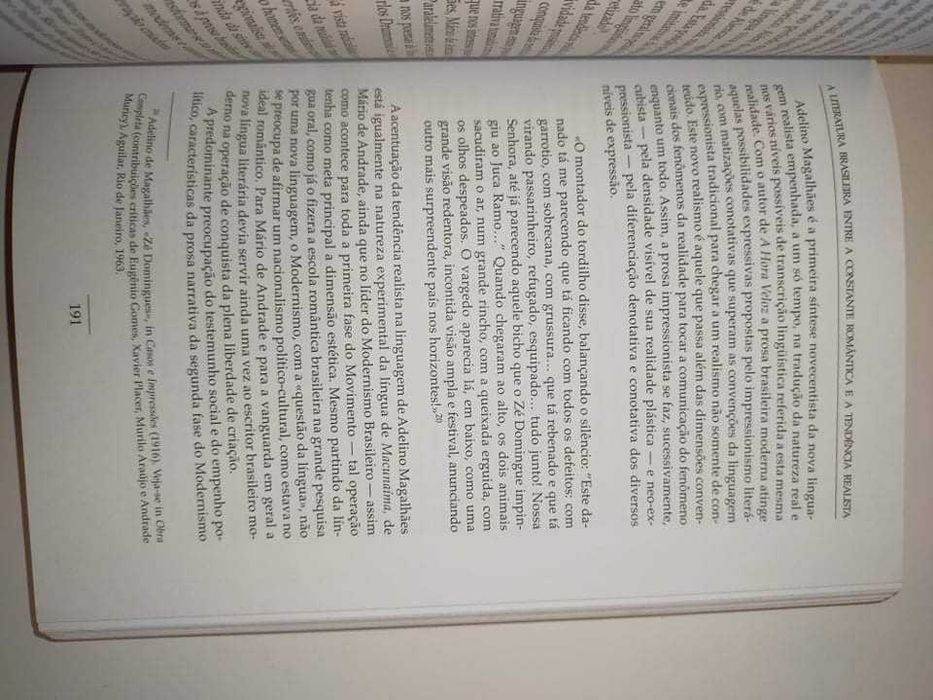 História da Literatura Brasileira, direção Sílvio Castro