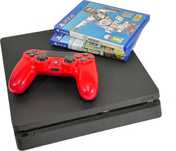 Konsola Playstation 4 + pad kable Farming Simulator 22 i Fifa 19