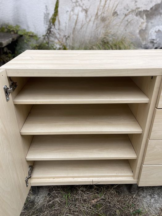 Szafka komoda dwuczęściowa 120 x 64 np na działkę pojemna