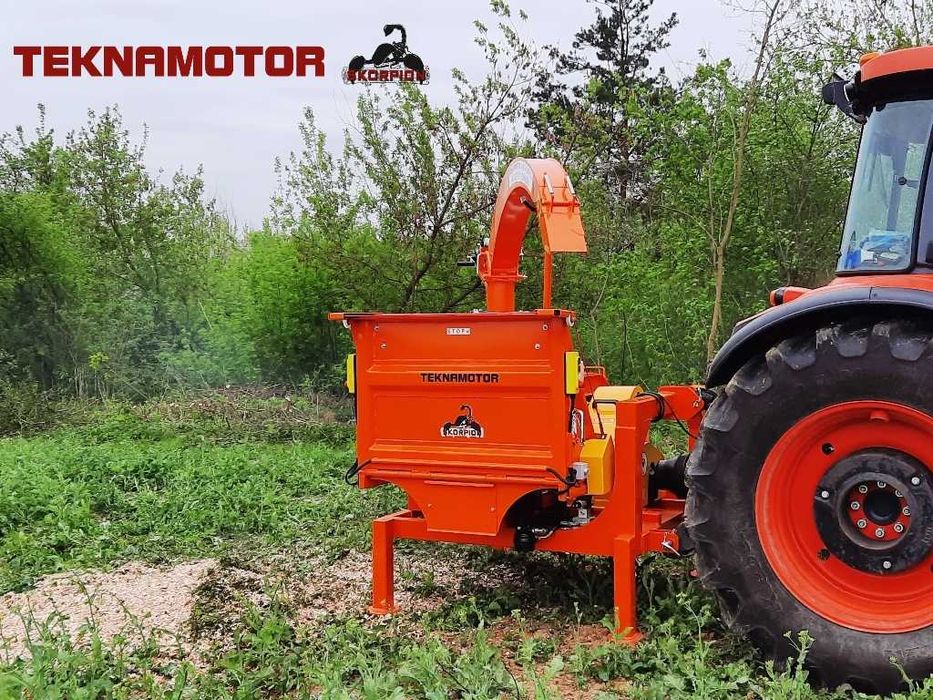 Rębak bębnowy Skorpion 280 RBG do ogrodu, sadu - produkt Polski