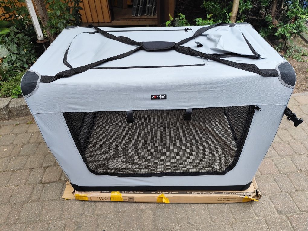 Materiałowy transporter dla zwierząt 100x67x70 cm