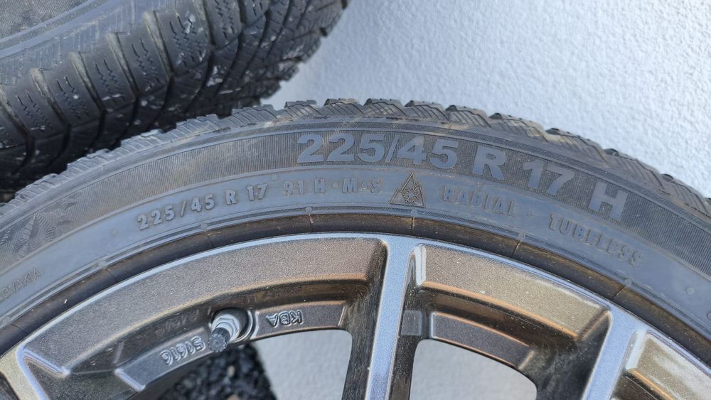 Koła aluminiowe 17 w bardzo dobrym stanie