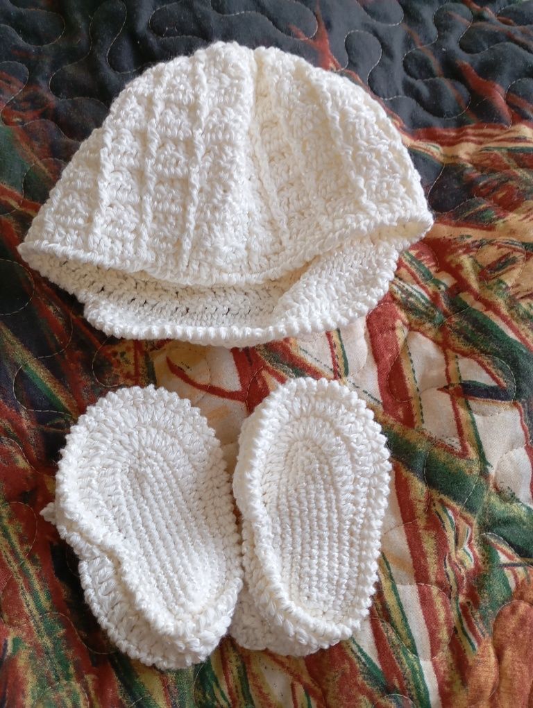Zestaw/Komplet niemowlęcy dla chłopca, rozmiar 56 cm.
