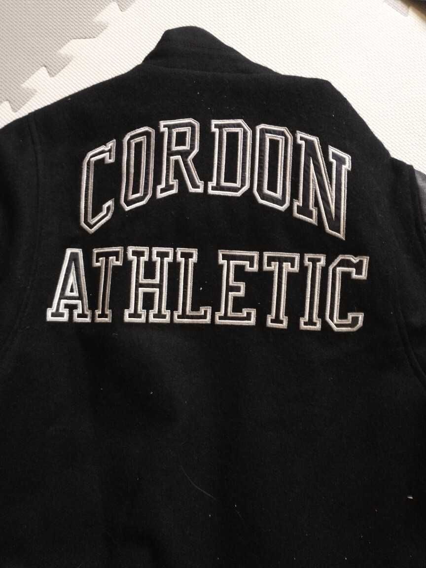 SOLIDNA Męska kurtka Cordon Athletic- skóra bawola i wełna UNIKAT !!!