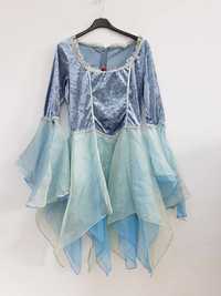 Sukienka Elsa Krolowa Śniegu, rozmiar XL. A420