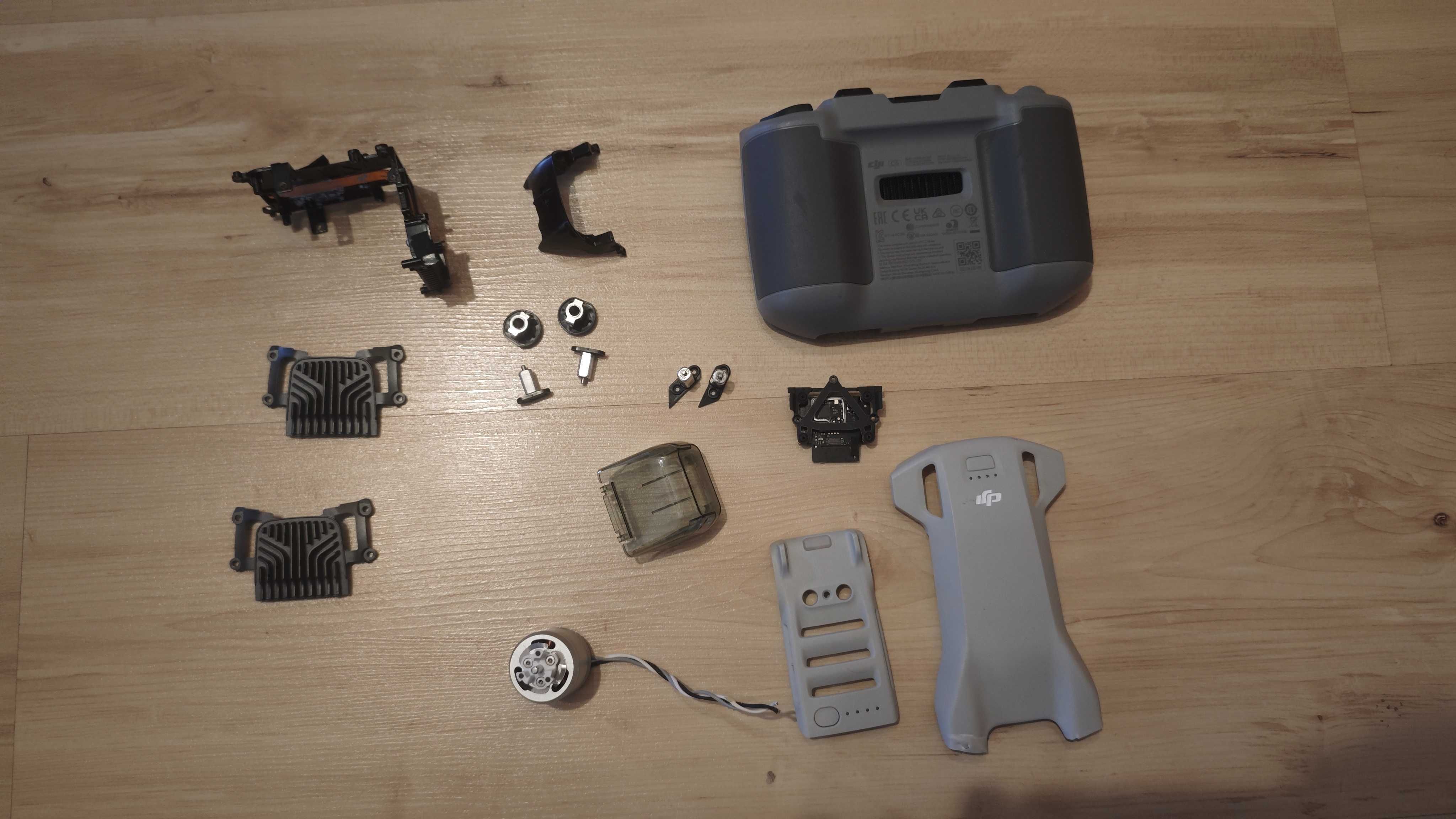 Części DJI dron przegub, GPS DJI Mini klapka dolna górna silnik FPV
