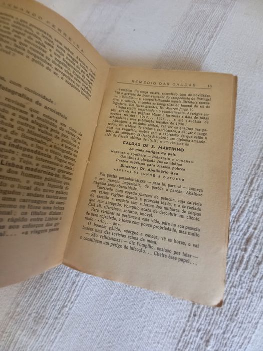Antiga novela de humor Remédio das Caldas
