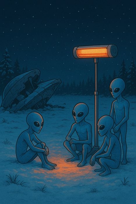 Обігрівач Ufo Line L-1800 для вуличних пунктів обігріву та приміщень