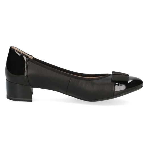 czółenko czarne Caprice r:36,37,37,5, 38,  38,5, 39, 40, 40,5, 41,