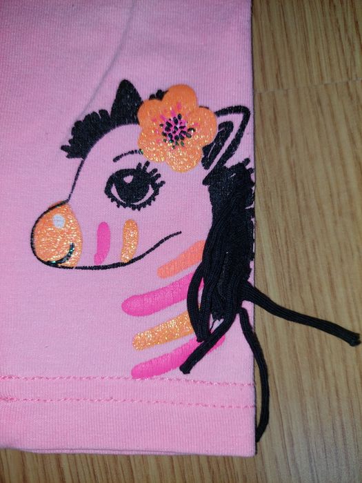 Getry legginsy Coccodrillo 74cm różowe