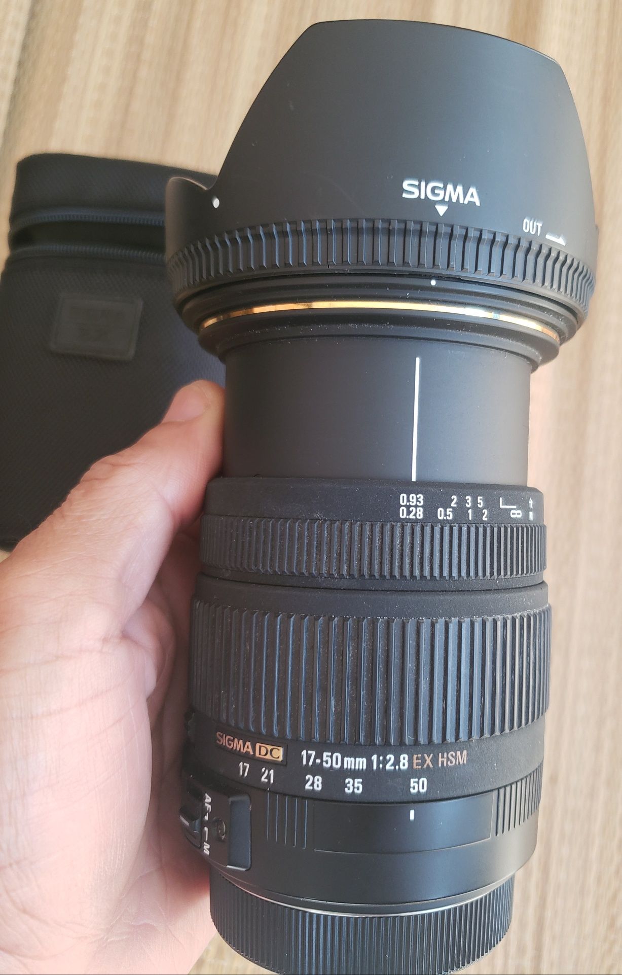 Sigma 17-50mm 2.8 para Canon