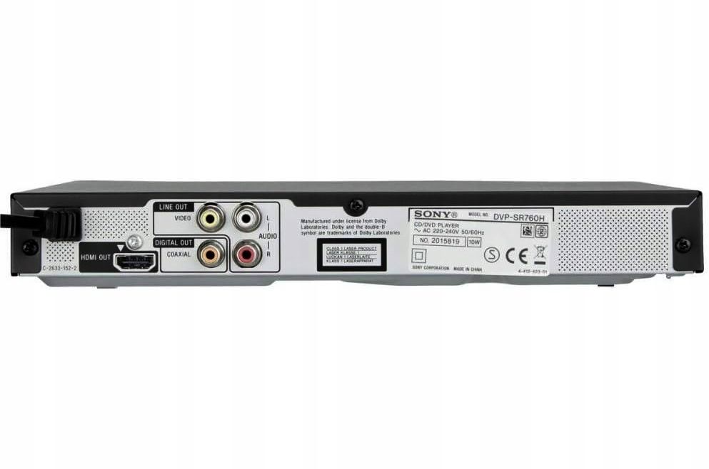 Odtwarzacz Dvd Sony Dvp-Sr760Hb