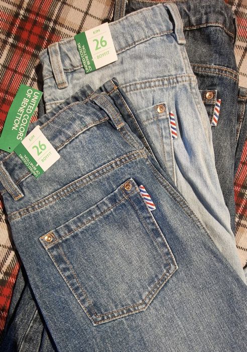 BENETTON Jeans Kim Boyfit (tam.26)