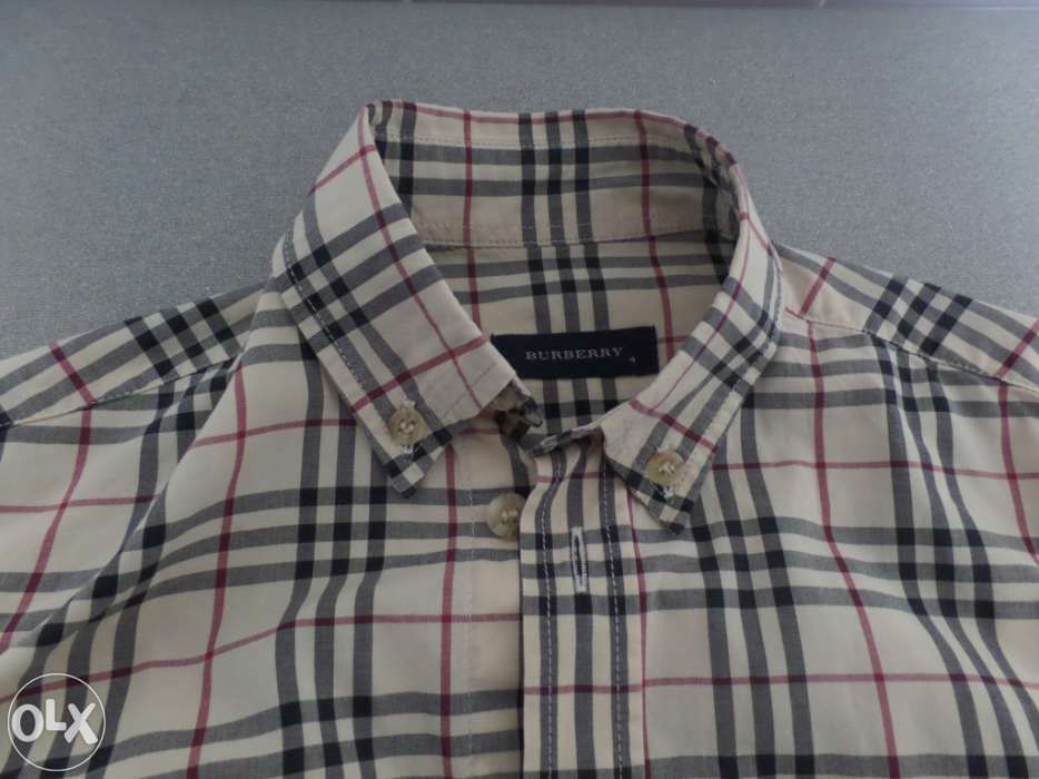 Camisa Burberry - 4 anos