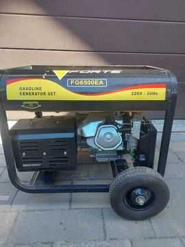 Генератор Forte FG6500E 6 kWt газ/бензин, електростартер, 100% мідь.