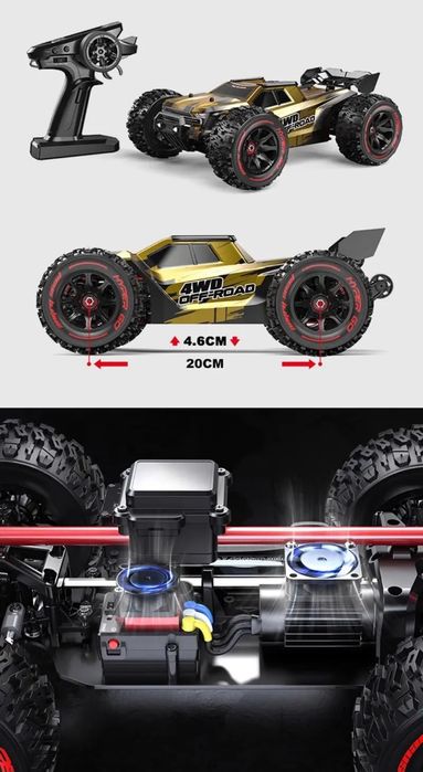 Машинка на радіокеруванні MJX14210 V3 Hyper Go 75км 1/14 4WD
