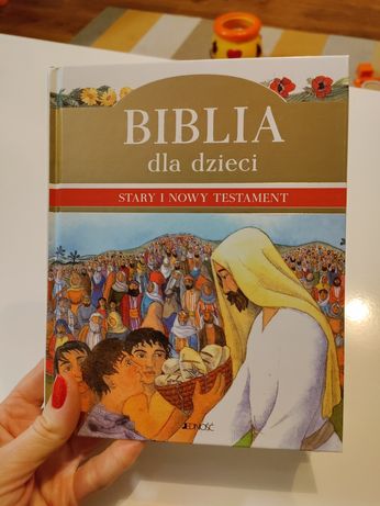Biblia dla dzieci Nowy i Stary Testament nowa twarda okładka