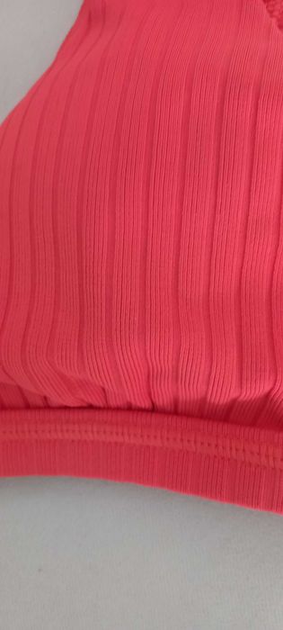 Top de biquini coral Seafolly novo com etiquetas T34