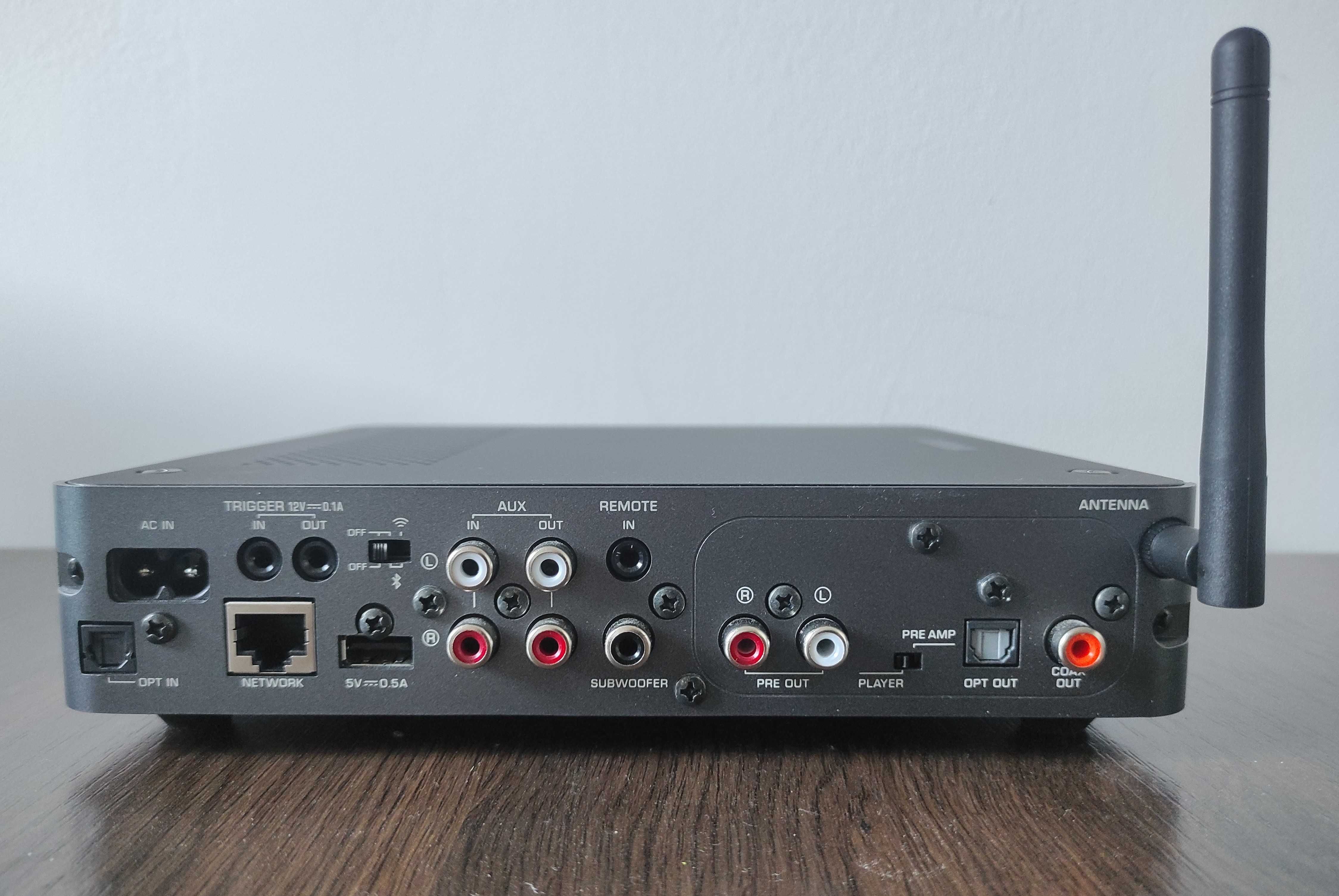 Odtwarzacz sieciowy Streamer YAMAHA WXC-50 pilot, karton, IDEALNY