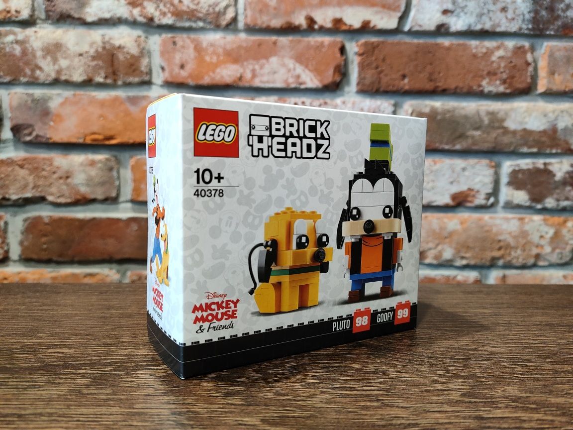 Lego 40378 BrickHeadz Goofy and Pluto