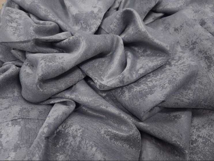 Набір сірі штори, мармур фактури. готові штори сірого кольору