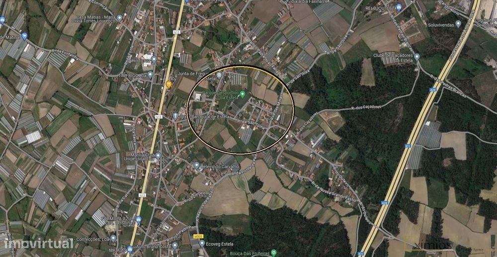 Terreno para construção, em Estela