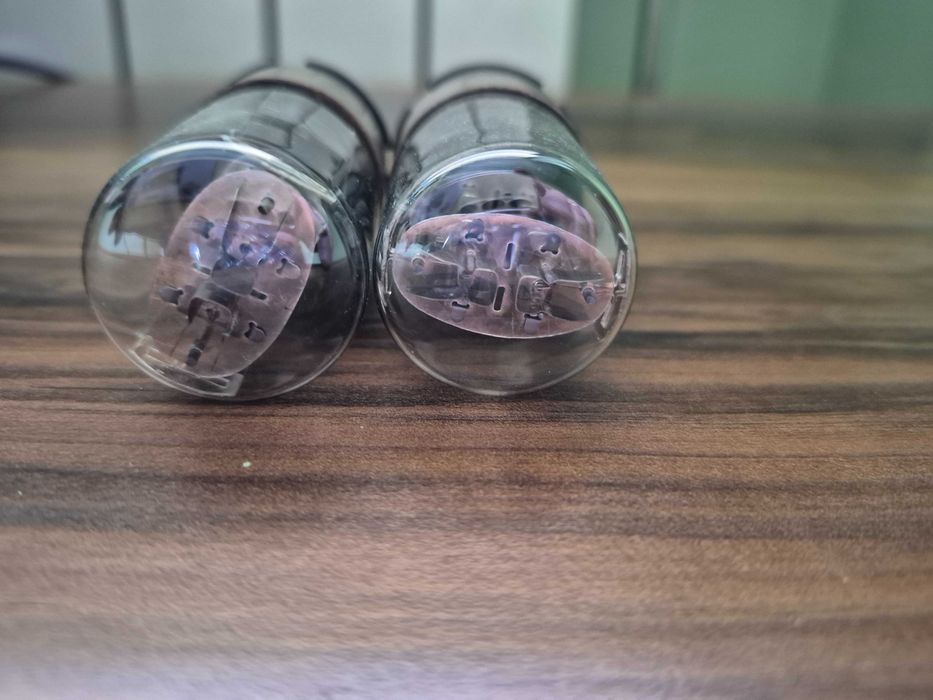 Para lamp 6H8C (6SN7) MELZ Metal Base prod. Rosja 1952