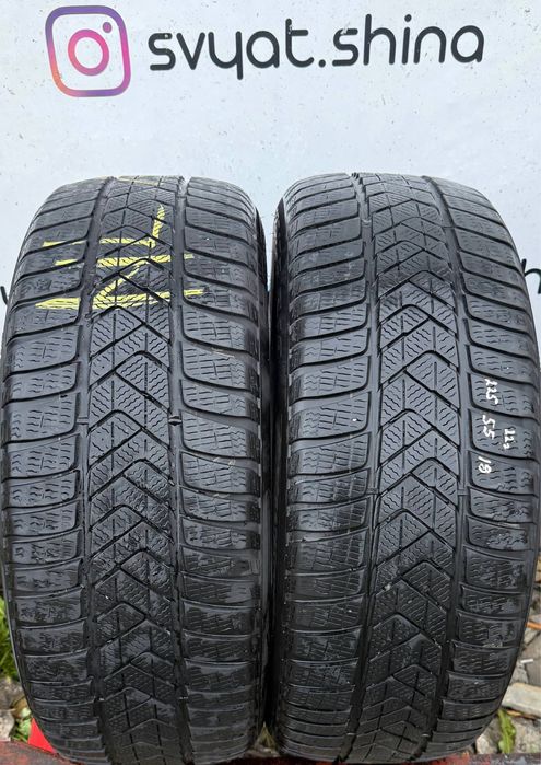 Шины б у 225/55R18 PIRELLI SOTTOZERO 3 зима