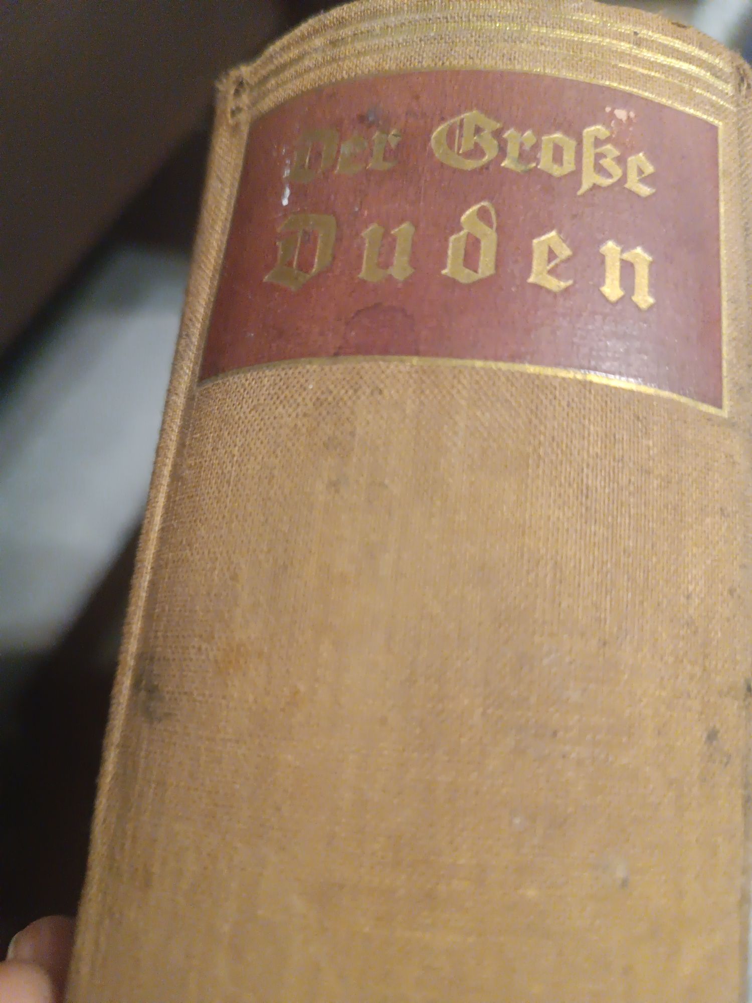 Der grose duden - książka 1934