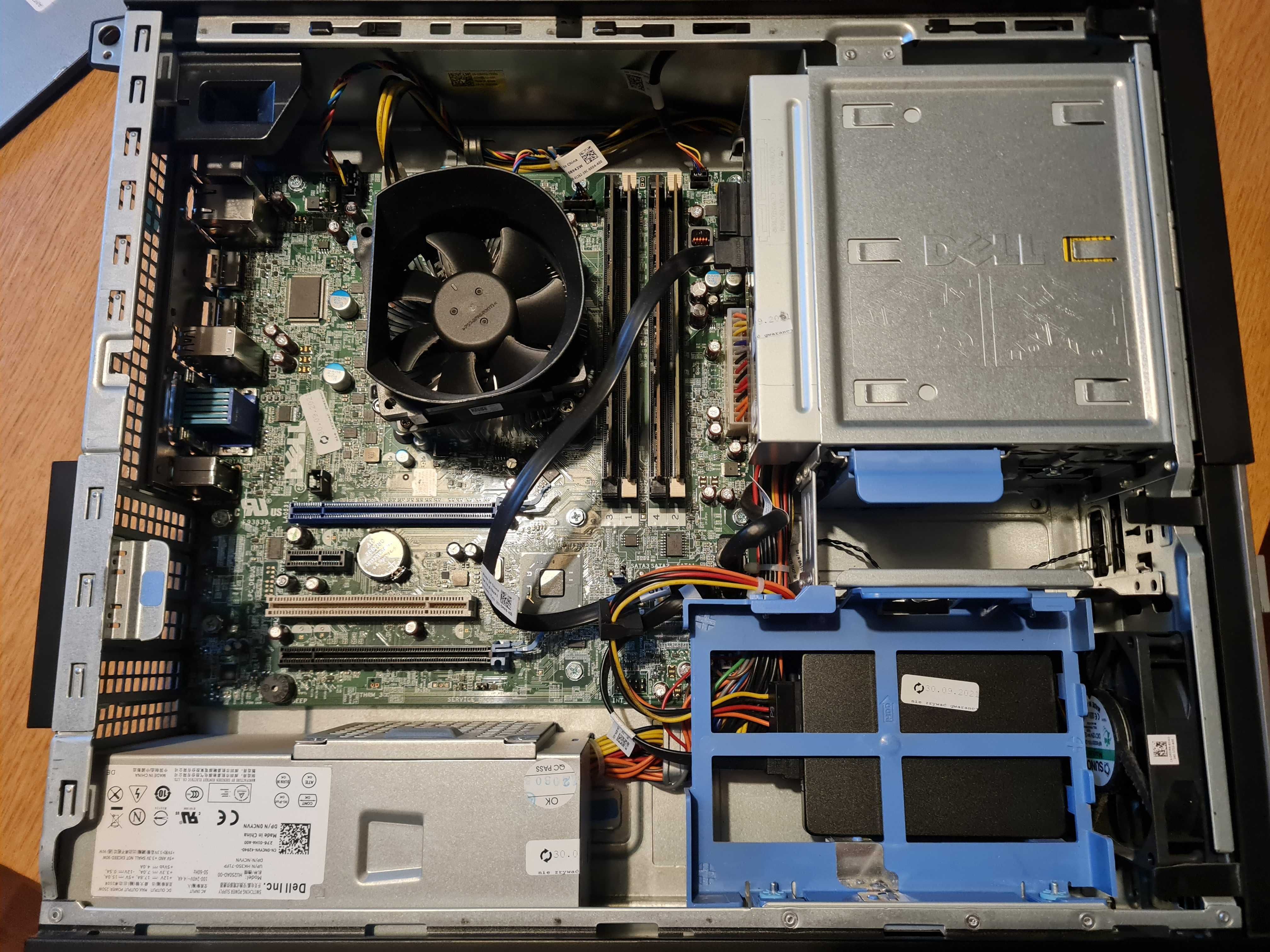 Dell Optiplex 7010 i5/ 8GB/ 240SSD/ DVD+ klaw mysz Win10 Pro PL Otomin
