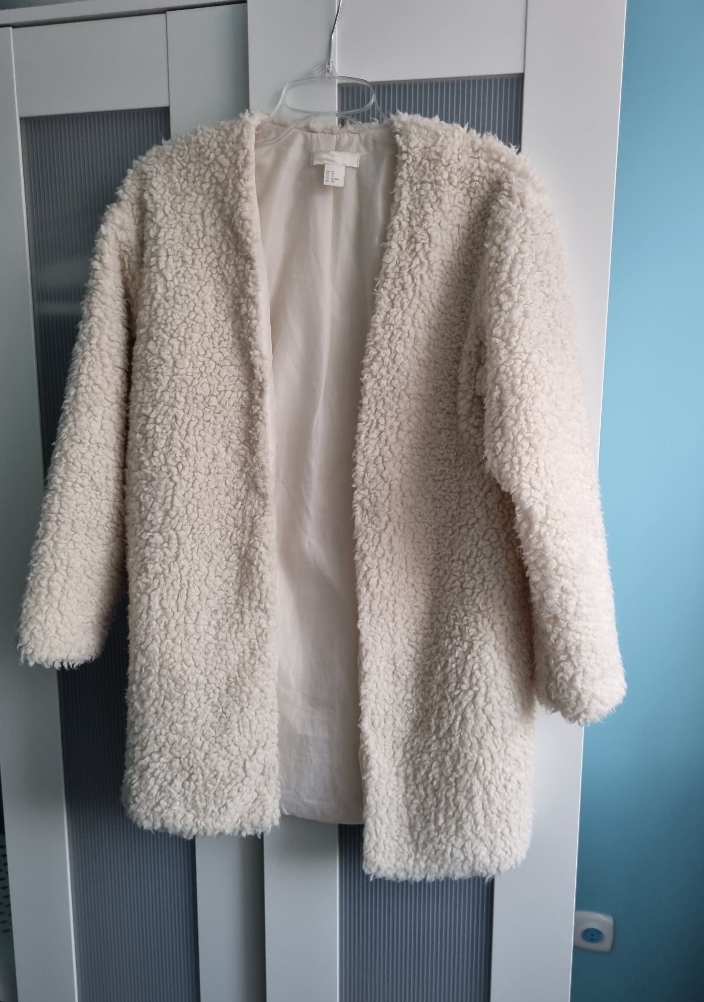 Płaszczyk baranek H&M r. XS/S