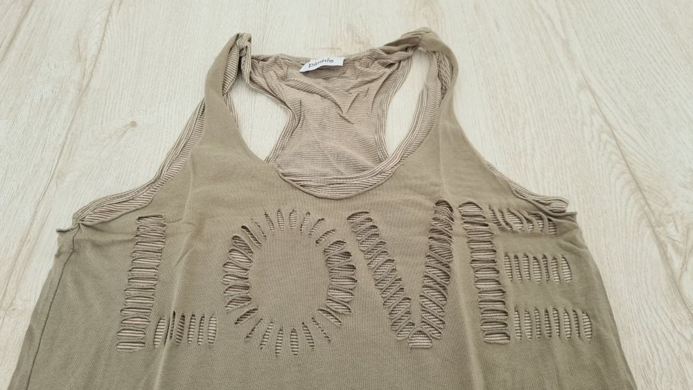 XS / 34 Pimkie brązowa bokserka Love